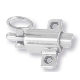 Incontro piano per cricchetto cromo satinato