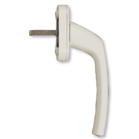 Maniglia DK per infissi in alluminio bianco RAL 1013