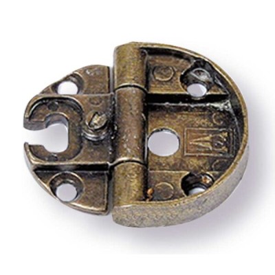 Cerniera per porte in luce d.35 bronzata