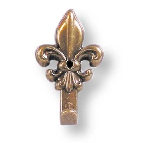 Gancio Giglio Mini Bronzo (pz.5)