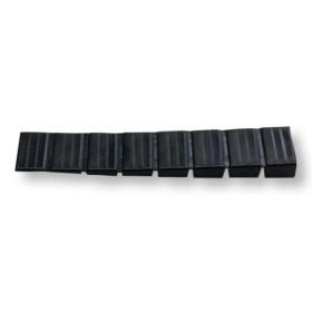 Fermaporta Otto nero (pz.2)