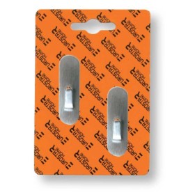 Appendini piccoli acciaio (pz.2)