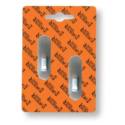 Appendini piccoli acciaio (pz.2)