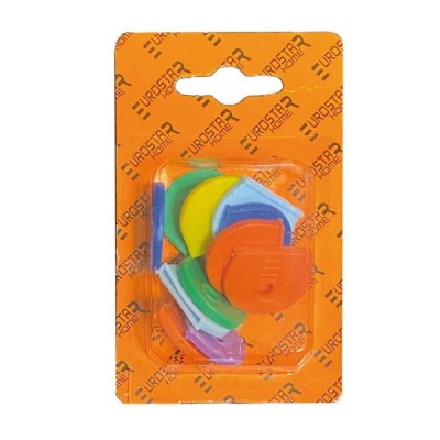 Anelli coprichiave colori assortiti (pz10)