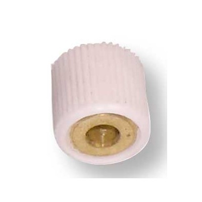 Mensolina ottone bianca (pz4)