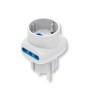 Adattatore 3 Vie 16A Bianco