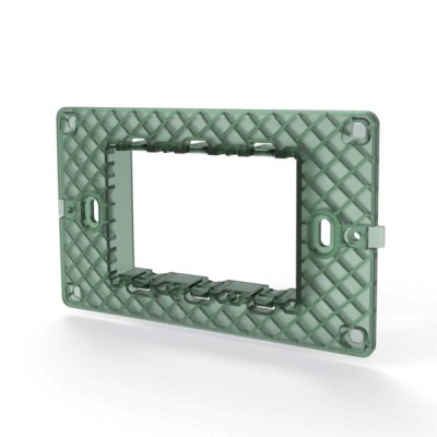 Supporto 3 moduli Serie Plana