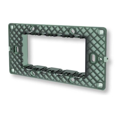 Supporto 4 moduli Serie Plana