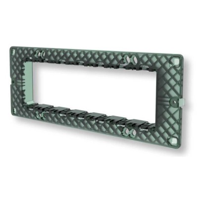 Supporto 7 moduli Serie Plana