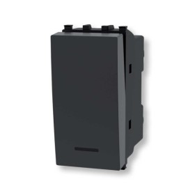 Deviatore nero Serie Plana