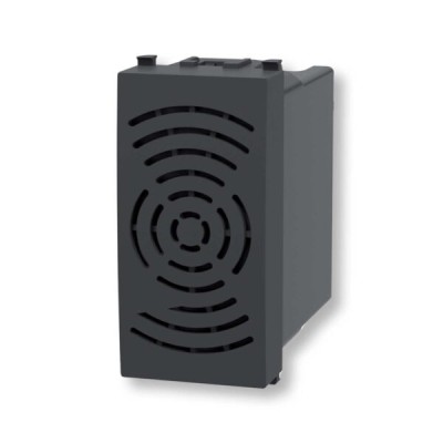 Buzzer Elettronico nero Serie Plana
