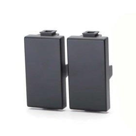 Tappo copriforo doppio nero Serie Matix