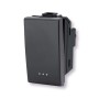 Interruttore Unipolare nero Serie Matix