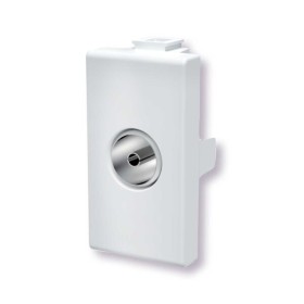 Presa antenna TV (femmina) bianco Serie Matix