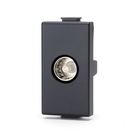 Presa antenna TV (femmina) nero Serie Matix