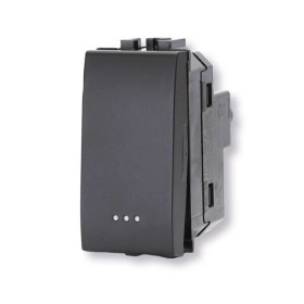 Deviatore nero Serie Living