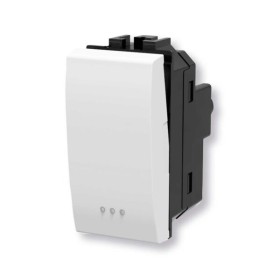 Interruttore Unipolare bianco Serie Living