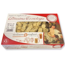 Tappo Vera Spagna 24x40 scatola da 100 pezzi