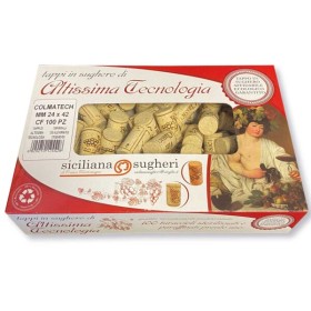 Tappo sughero ColmaTech mm.24x42 (100 pz)