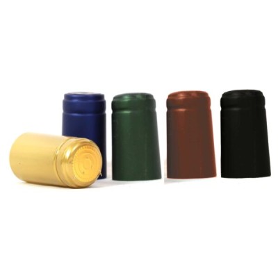 Capsule termoretraibili busta da 100 pezzi blu