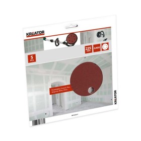 Carta abrasiva con velcro gr.400 225mm (pz.5)