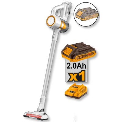 Aspirapolvere Ciclonico 20V con 1 Batteria 2ah+caricabatterie