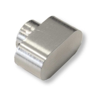 Pomolo per cilindro sabbiato cromato