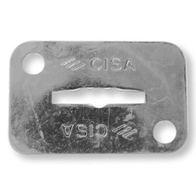 Borchia in Acciaio Zincato 30x46MM