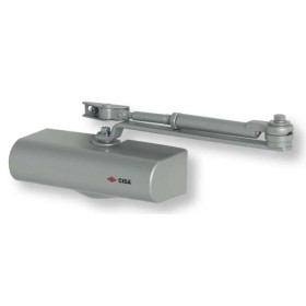 Chiudiporta con Arresto Fin.Alluminio 'Smart Plus 2'