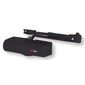 Chiudiporta con Arresto Fin.Nero 'Smart Plus 2'