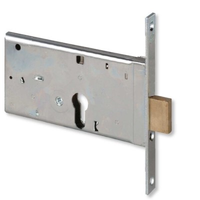 Serratura da Infilare a cilindro per Fasce E.70 - Scatola 77MM