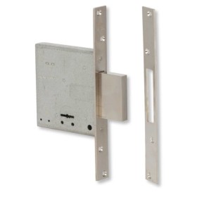 Serratura da Infilare a Doppia Mappa a 4 Mandate E.60 '57010'