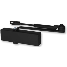 Chiudiporta con Arresto Nero Prof.Plus 2 'C1511'