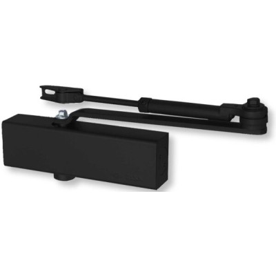 Chiudiporta con Arresto Nero Prof.Plus 2 'C1511'