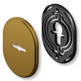 Kit Mostrina Foro Doppia Mappa in alluminio Bronzo