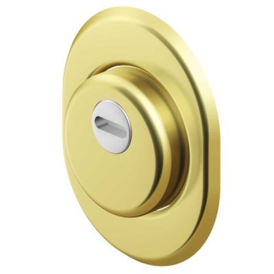 Defender Fori per Atra(Dierre) c/mostrina in acciaio Ottone Lucido