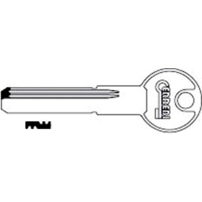 Chiave Punzonata MA6 (SLC MO1RP)