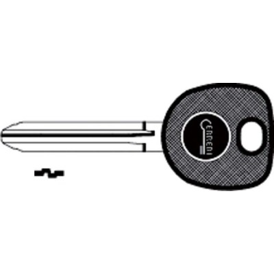 Chiave Auto Extra Senza Trasponder T00TY37PA
