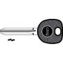 Chiave Auto Extra Senza Trasponder T00TY37PA