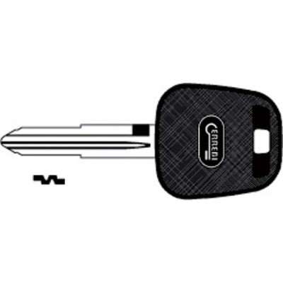 Chiave Auto Senza Trasponder T00TY40RP