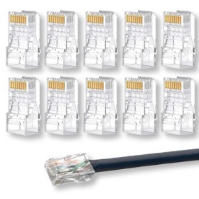 Connettori modulari RJ45 (10 pz.)
