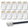 Connettori modulari RJ45 (10 pz.)