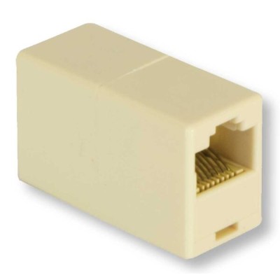 Adattatore/accoppiatore RJ45 per 2 cavi di rete