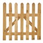 Cancello in legno di pino massello per steccato cm.100x100x3,2