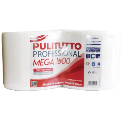 Carta ovatta 2 veli Mega 1600 professional 800 strappi