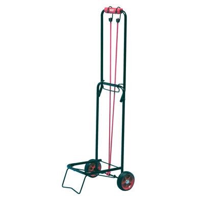 Carrello portavaligie Atos in acciaio verniciato cm.31x28x86h