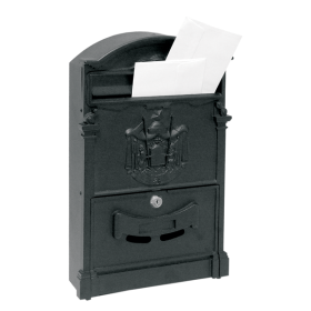 Cassetta lettere Regie in alluminio pressofuso mm.260x80x410h