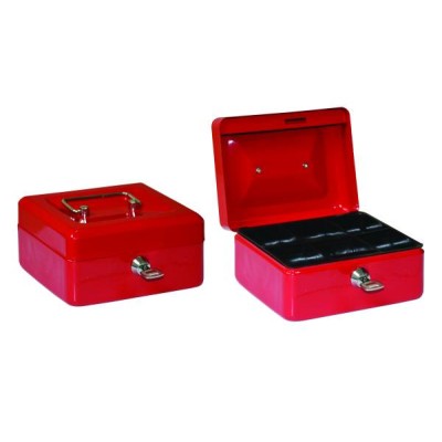 Cassetta portavalori in acciaio verniciato vaschetta ABS mm.150x118x80