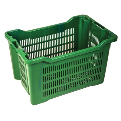 Cassetta frutta in plastica accatastabile / impilabile cm.52x36x31h