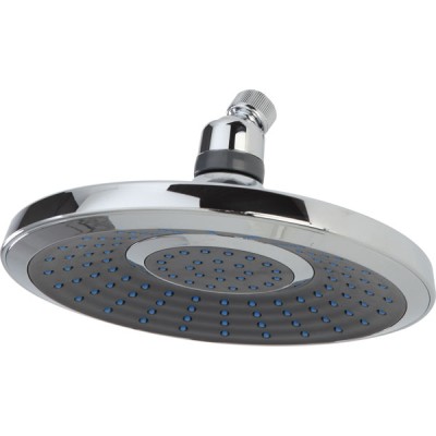 Soffione doccia tondo in abs cromo D.22